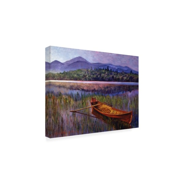 David Lloyd Glover 'Red Canoe At Rest' Canvas Art,35x47